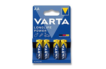 Batérie Varta AA – Longlife Power - blistr 4ks