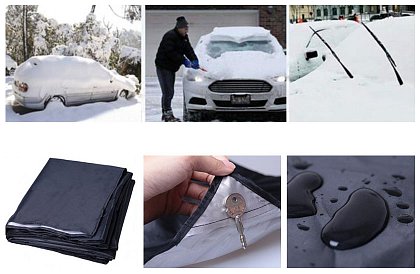 Magnetická clona na auto - ochráni vaše auto pred snehom a slnkom