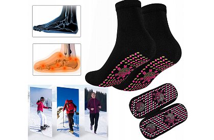Masážne hrejivé ponožky - Hot socks