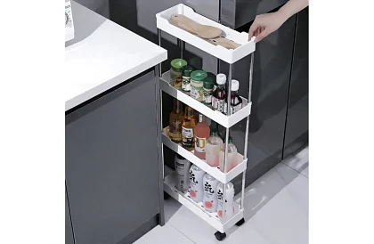 Organizér na kolieskach - police