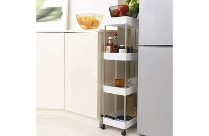 Organizér na kolieskach - police