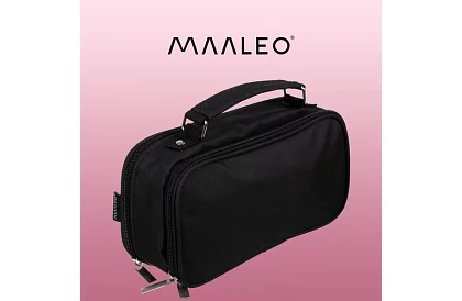 Školská taška - čierna pera s uchom