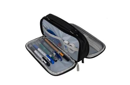 Školská taška - čierna pera s uchom