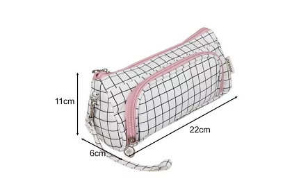 Školské puzdro - kárované puzdro