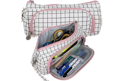 Školské puzdro - kárované puzdro