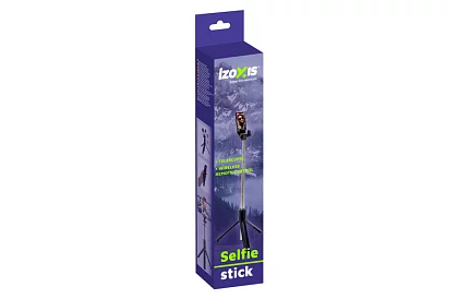 Bluetooth selfie tyč 2v1 - statív - diaľkové ovládanie