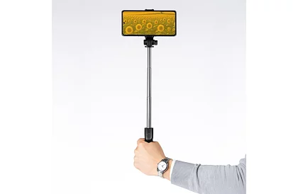 Bluetooth selfie tyč 2v1 - statív - diaľkové ovládanie