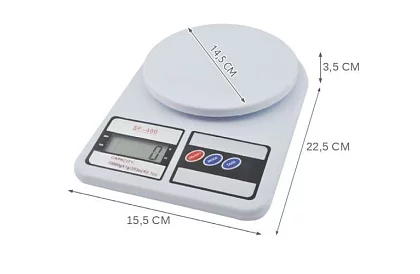 Digitálna kuchynská váha do 10 kg