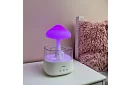 Zvlhčovač s led nočnou lampou s efektom dopadajúceho dažďa