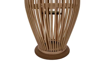 Bambusová lampa - svietnik 23 x 40 cm