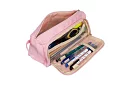 Školské puzdro - ružová pera s uchom