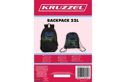 Batoh s kapacitou 22 litrov – Hra