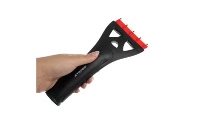 Teleskopická škrabka na okná s kefou na sneh