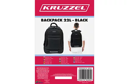 Batoh s kapacitou 22 litrov – čierny