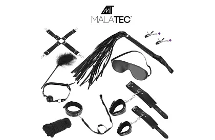 Sada erotických doplnkov - čierna