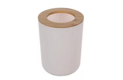 Kúpeľňové doplnky - biela sada 6 kusov