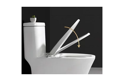 WC doska s pomalým sklápěním