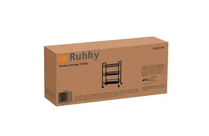 Mobilný pojazdný regál - 65 x 25 x 44 cm