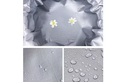 Krycia plachta s okami - 3 x 4 metre