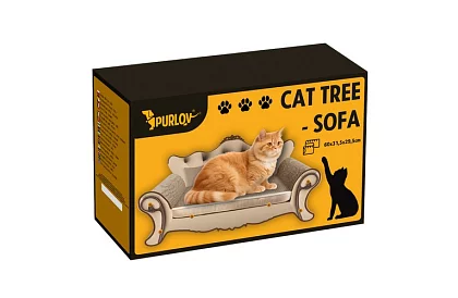 Škrabadlo pre mačky - pohovka Purlov 24285