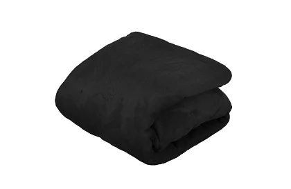 Veľká oversize mikina - čierna deka