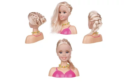 Hlava na úpravu vlasov + doplnky