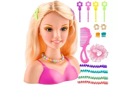 Hlava na úpravu vlasov + doplnky