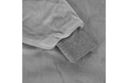 Veľká oversize mikina - šedá deka