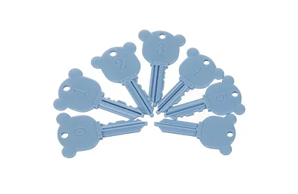 Vzdelávacie vozne s visiacimi zámkami