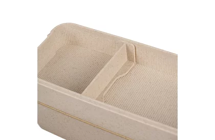 Svačinový box s príborom - obedový box 750ml