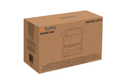 Svačinový box s príborom - obedový box 750ml