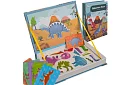 Magnetická puzzle knižka - Dinosaurus