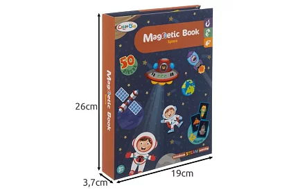 Magnetická puzzle knižka - vesmír