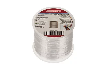 Transparentná guma na výrobu náramkov - 40 m