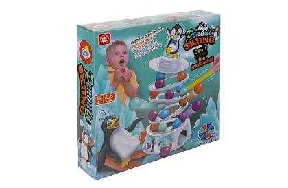 Dovednostná hra pre deti - Tučniak na veži