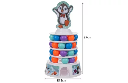 Dovednostná hra pre deti - Tučniak na veži