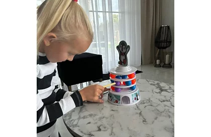 Dovednostná hra pre deti - Tučniak na veži