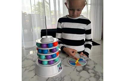 Dovednostná hra pre deti - Tučniak na veži