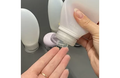 Cestovné fľaštičky na kozmetiku - sada do lietadla