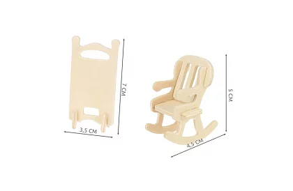 Drevený nábytok do domčeka pre bábiky