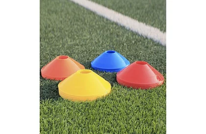 Tréningové farebné kužele – 50 kusov