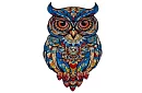 Drevené puzzle sova - 177 dielov - 38 x 21,5 cm