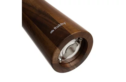 Akáciové ručné mlynčeky na korenie – sada 2 kusy