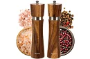 Akáciové ručné mlynčeky na korenie – sada 2 kusy