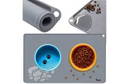 Silikónová podložka pod misky – XXL 60 x 40 cm