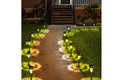 Solárne záhradné svetlá – sada 10 kusov