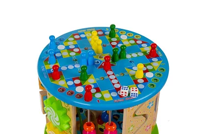 Drevená vzdelávacia hračka - mnoho funkcií a hier