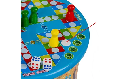 Drevená vzdelávacia hračka - mnoho funkcií a hier