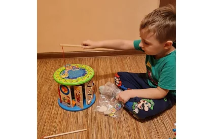 Drevená vzdelávacia hračka - mnoho funkcií a hier