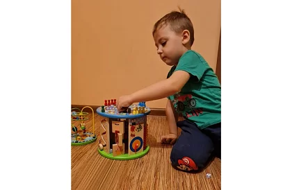 Drevená vzdelávacia hračka - mnoho funkcií a hier